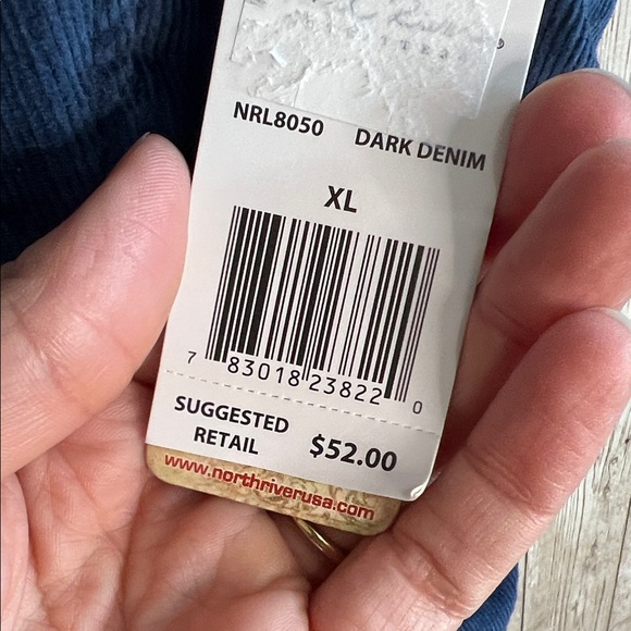 Blue Quilted Vest with Stand-Up Collar - Picture 5 of 5